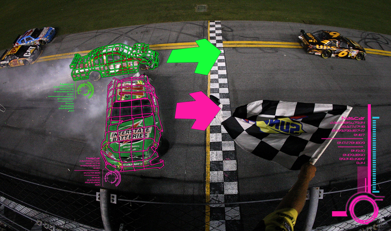 Illustration for article titled Anatomy Of A NASCAR Mega-Crash